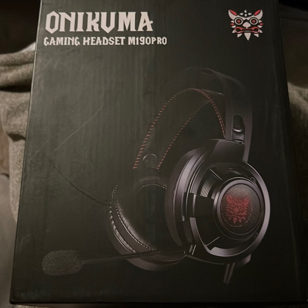 NIB- Onikuma Game Headset M190PRO - Picture 1 of 4